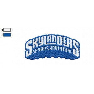 Skylander Adventure Logo Embroidery Design